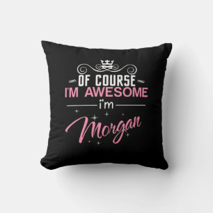 Almofada Claro que sou incrível, sou Morgan