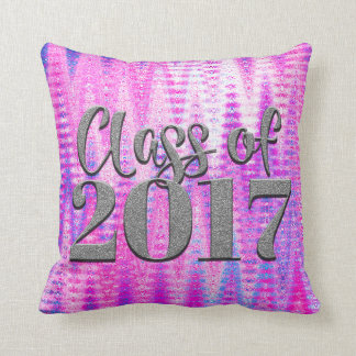 Almofada Classe de 2017, & algum travesseiro cor-de-rosa