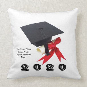 Almofada Classe do dia de graduação de 2020 por 20x20 de