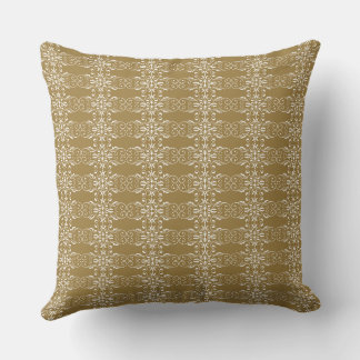Almofada Classic Gold Ornamental Square Pillow