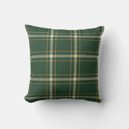Almofada Classic Green Plaid Christmas