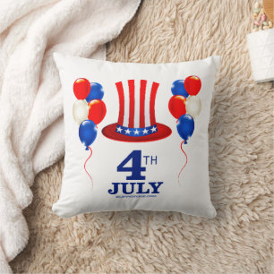 Almofada Clássico do dia da Independência de 4 de julho do