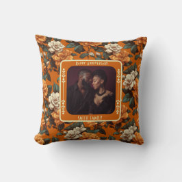 Almofada Classy Family 5Th Anniversary Throw Pillow For Mom