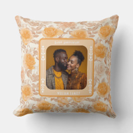 Almofada Classy Parents 2ND Anniversary Throw Pillow