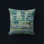 Almofada Claude Monet<br><div class="desc">A Ponte Japonesa Sobre A Água-Lily Pond De Claude Monet</div>