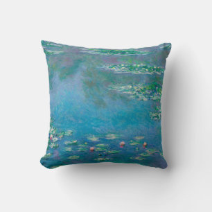 Almofada Claude Monet. Lírios De Água. impressionismo franc