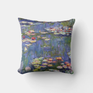Almofada Claude Monet - Lírios/Ninfas