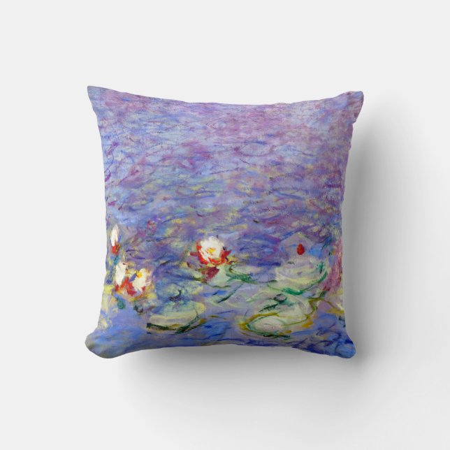 Almofada Claude Monet - Nenúfares (Frente)