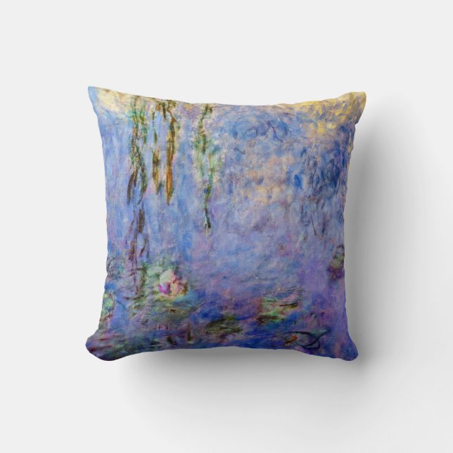 Almofada Claude Monet - Nenúfares (Frente)