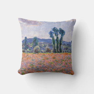 Almofada Claude Monet - Poppy Field 1890 (Giverny)