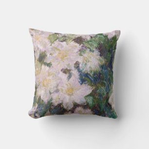 Almofada Claude Monet - White Clematis