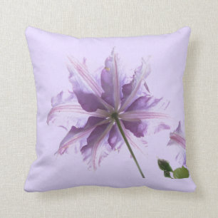 Almofada Clematis roxo bonito