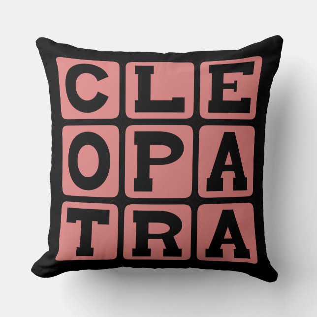 Almofada Cleópatra, Faraó Egípcio (Frente)