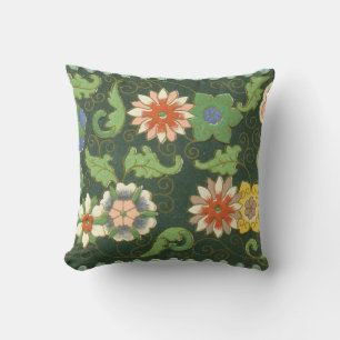 Almofada Cloisonte China Patter Asiático Oriental