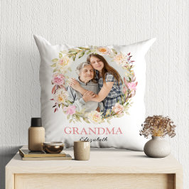 Almofada Clorideira moderna vovó floral 2 fotos