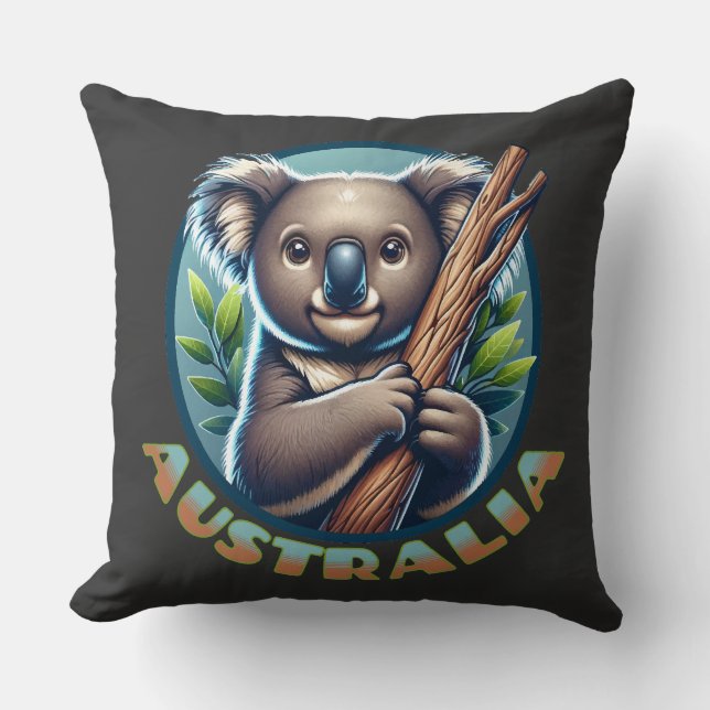 Almofada Coala australiano (Frente)
