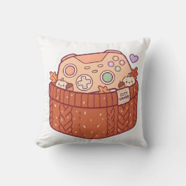 Almofada Cobertor de Controlador de Jogo Kawaii Pastel Acon