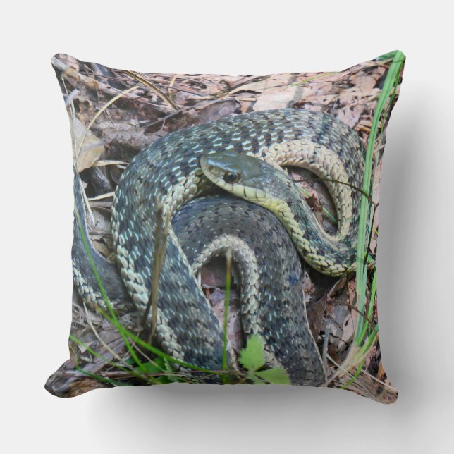 Almofada Cobra-d'água-do-leste em Cape Cod (Frente)