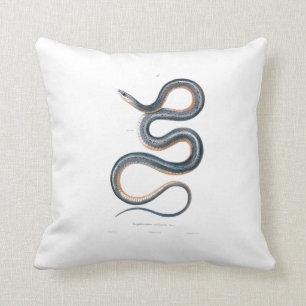 Almofada Cobra do nouveau da arte do victorian do desenho