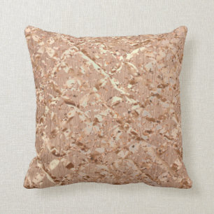 Almofada Cobre Sparkly da composição Dourado cor-de-rosa