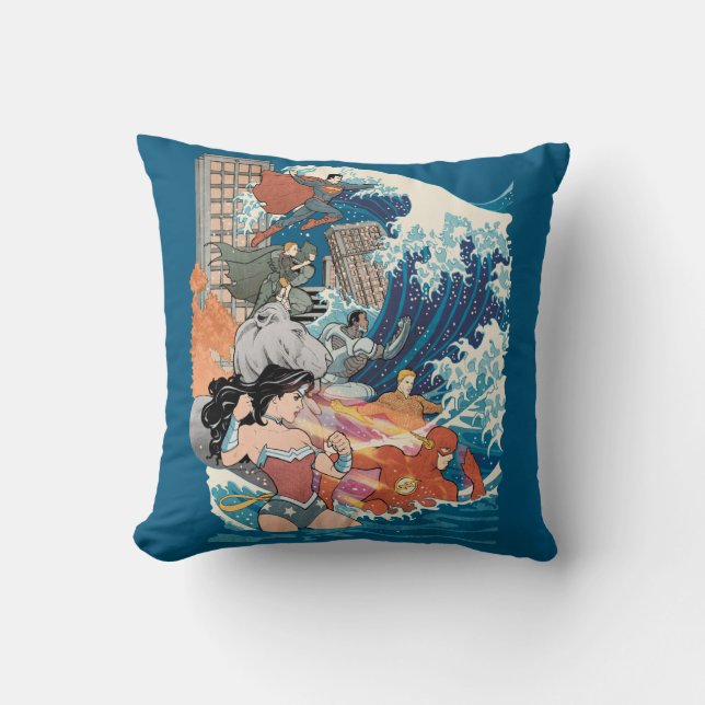 Almofada Cobrir 15 da Liga da Justiça (Frente)