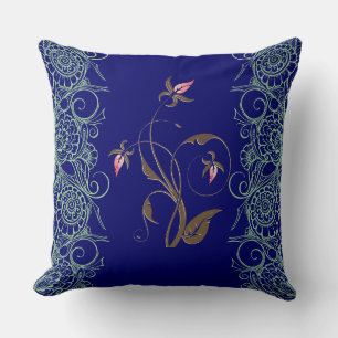 Almofada Cobrir Design azul moderno