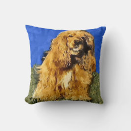 Almofada Cocker Spaniel Art