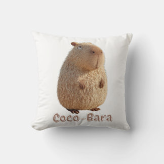Almofada Coco-Bara Vibes. Capybara Core: Couto de Coco