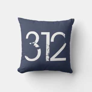 Almofada Código de Área 312 (Chicago)