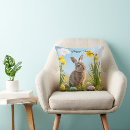 Almofada Coelhinho da Páscoa e Daffodil