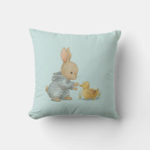 coelho bonito com pato