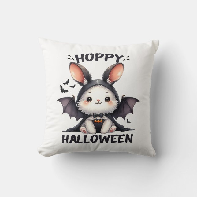 Almofada Coelho Coelho do Halloween Hoppy (Frente)