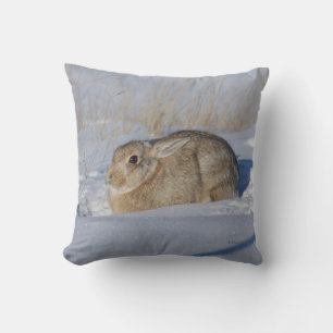 Almofada Coelho Cottontail R5 na Neve
