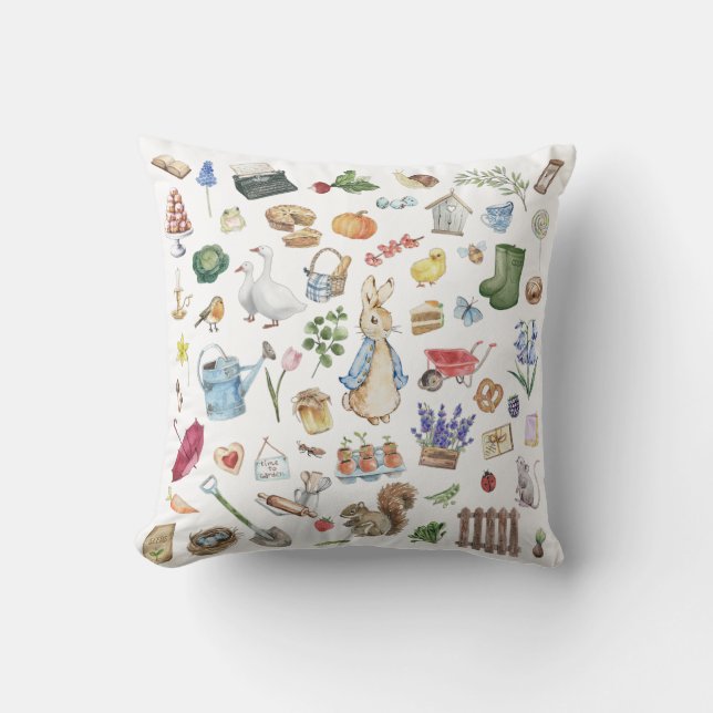 Almofada coelho peter personalizado (Frente)