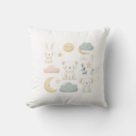 Almofada Cojín Algodón Infantil Colección Pequeños Sueños