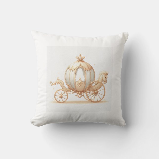 Almofada Cojín Carroza Bebé Colección Pequeños Sueños (Frente)