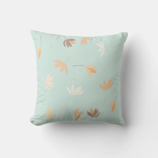 Almofada Cojín con diseño floral.