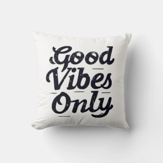Almofada Cojín de decoración only good vibes