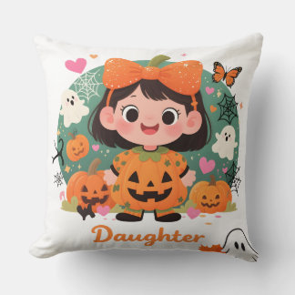 Almofada Cojín Decorativo de Halloween para Niña