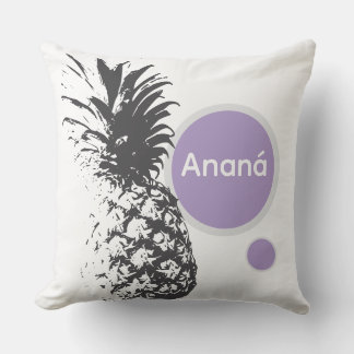 Almofada Cojín diseño piña colores