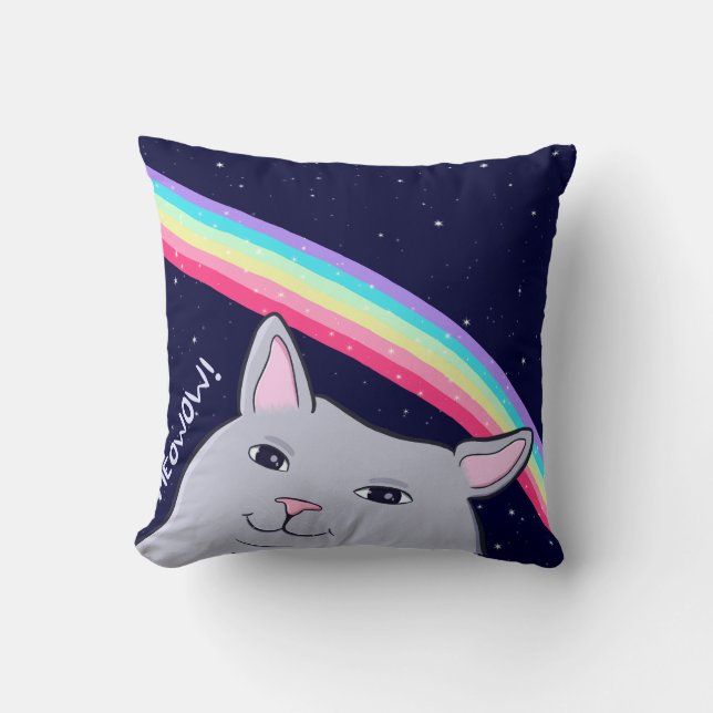 Almofada Cojín Meow (Frente)