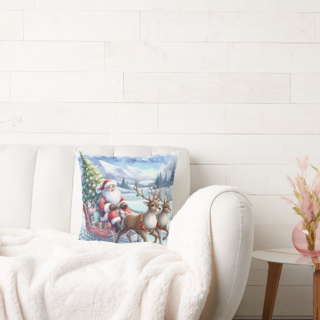 Almofada Cojín Santa Claus (Sofá)