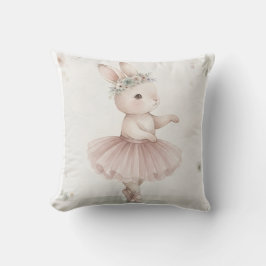 Almofada Cojín tierno con diseño de conejita,Personalizable