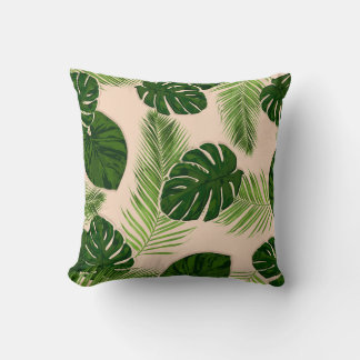 Almofada Cojín tropical de decoración.