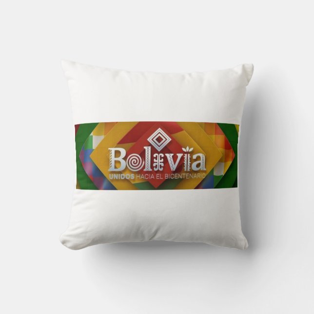 Almofada Cojin Unidos hacia el bicentenario (Frente)