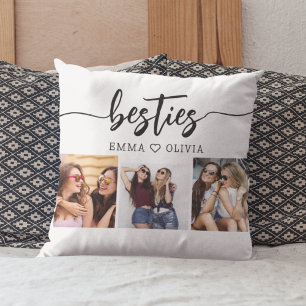 Almofada Colagem de Amigos de Besties 3 Fotografia