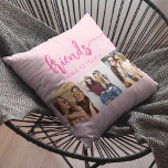 Almofada Colagem de Amigos Rosa Quente 3 Fotografias<br><div class="desc">Celebre sua amizade com o Travesseiro decorativo Colagem Amizade Fotográfica Amigos 3. Este travesseiro personalizado apresenta uma bela colagem organizada de três fotos queridas, capturando momentos especiais com seus amigos. Feito de materiais de alta qualidade, ele adiciona um toque na moda e sentimental a qualquer espaço. Perfeito para aniversários, feriados...</div>