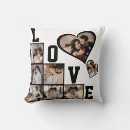 Almofada Colagem de Fotografias do Design 8