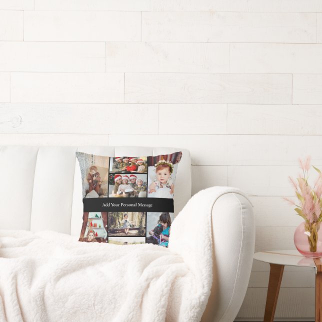 Almofada Colagem de Fotografias do Design 8 (Sofá)