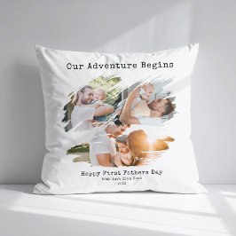 Almofada Colagem de Fotografias do Traço do Pincel do Prime